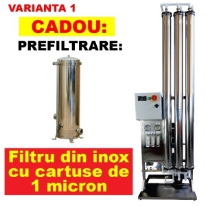 Stație Osmoză Inversă Industrială ExpertWater EWRO 2500, 2500 l/h