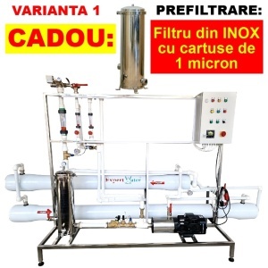 Stație Osmoză Inversă Industrială ExpertWater EWRO 7000, 7 m³/h (7000 l/h)