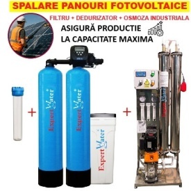 Spalare Fotovoltaice – Pachet Dedurizator 35 l Duplex Clack + Osmoza EWRO 500 l/h