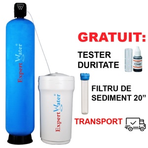 Dedurizator Apă 75 Litri Clack SUA | Debit 4.3 mc/h