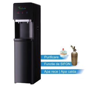 Dozator apa Expert Water cu sifon – Apa rece – Apa calda – RO 400 EWSHC – Black