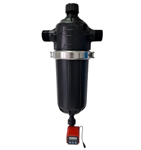 Filtru automat pentru sedimente 20 m³/h, sită inox 100 micron, racord 2”