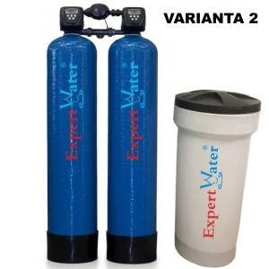 EWS 450 DUPLEX - 1½" - Dedurizator Industrial Expert Water - Vana Clack SUA - Debit 15.9 mc/h - Capacitate de tratare 1350 dH x mc - Img 2