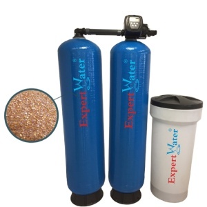 EWS 200 DUPLEX - 1½" - Dedurizator Industrial Expert Water cu Vana Clack SUA - Debit 10.00 mc/h - Capacitate de tratare 600 dH x mc