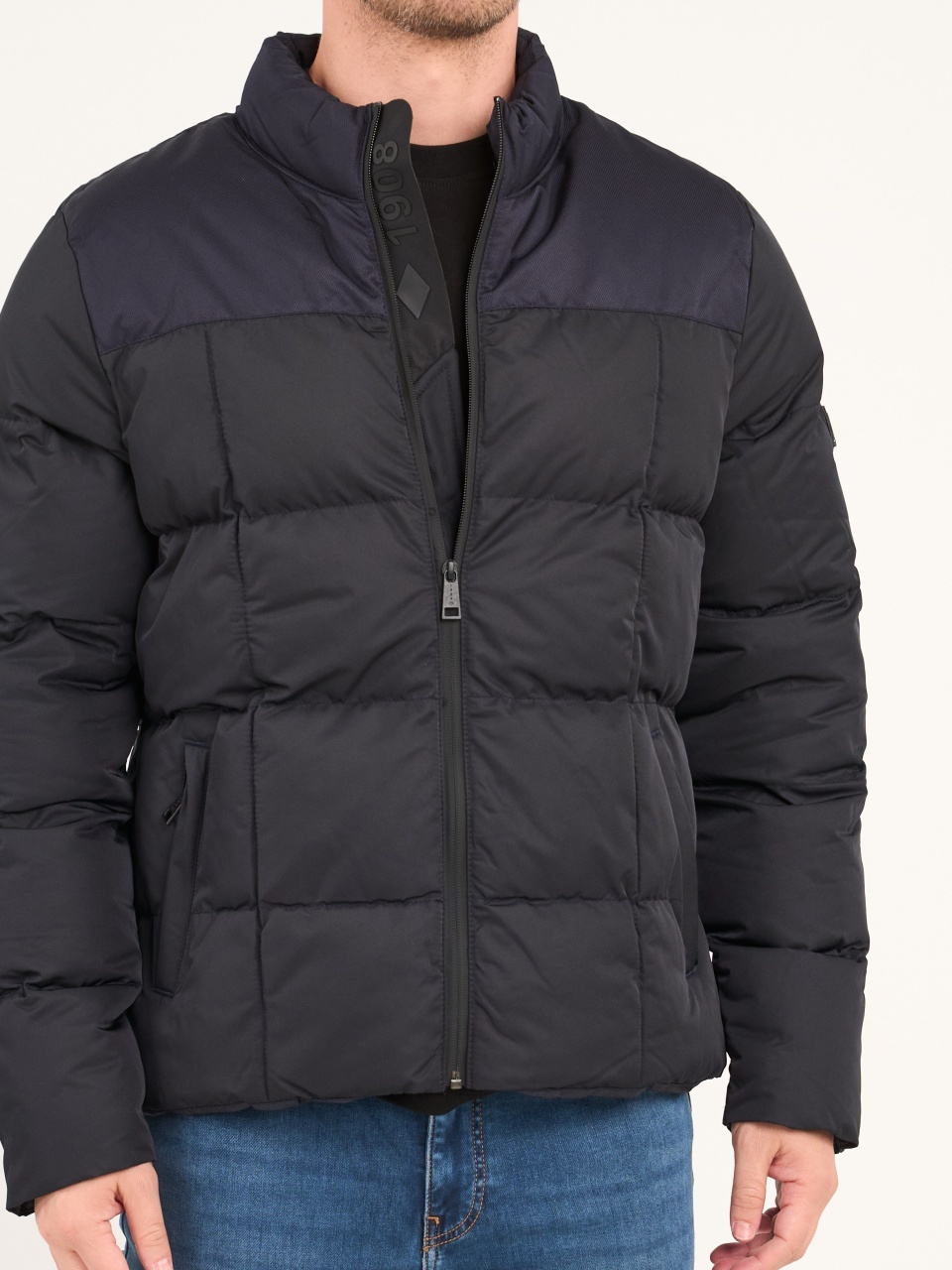 Lee Cooper - Jacheta barbat cu buzunare si detalii logo