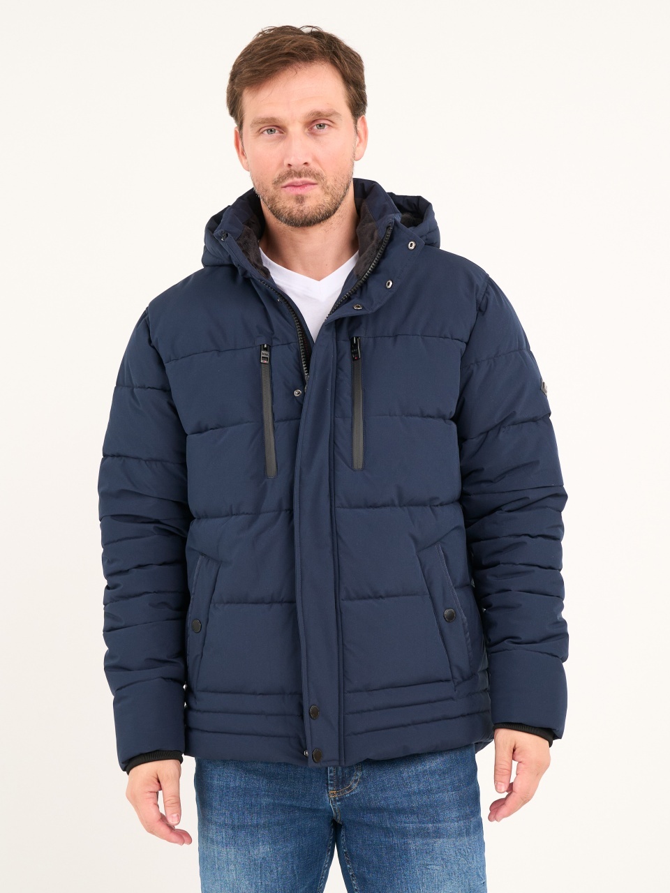 Lee Cooper - Jacheta barbat cu fermoar si gluga