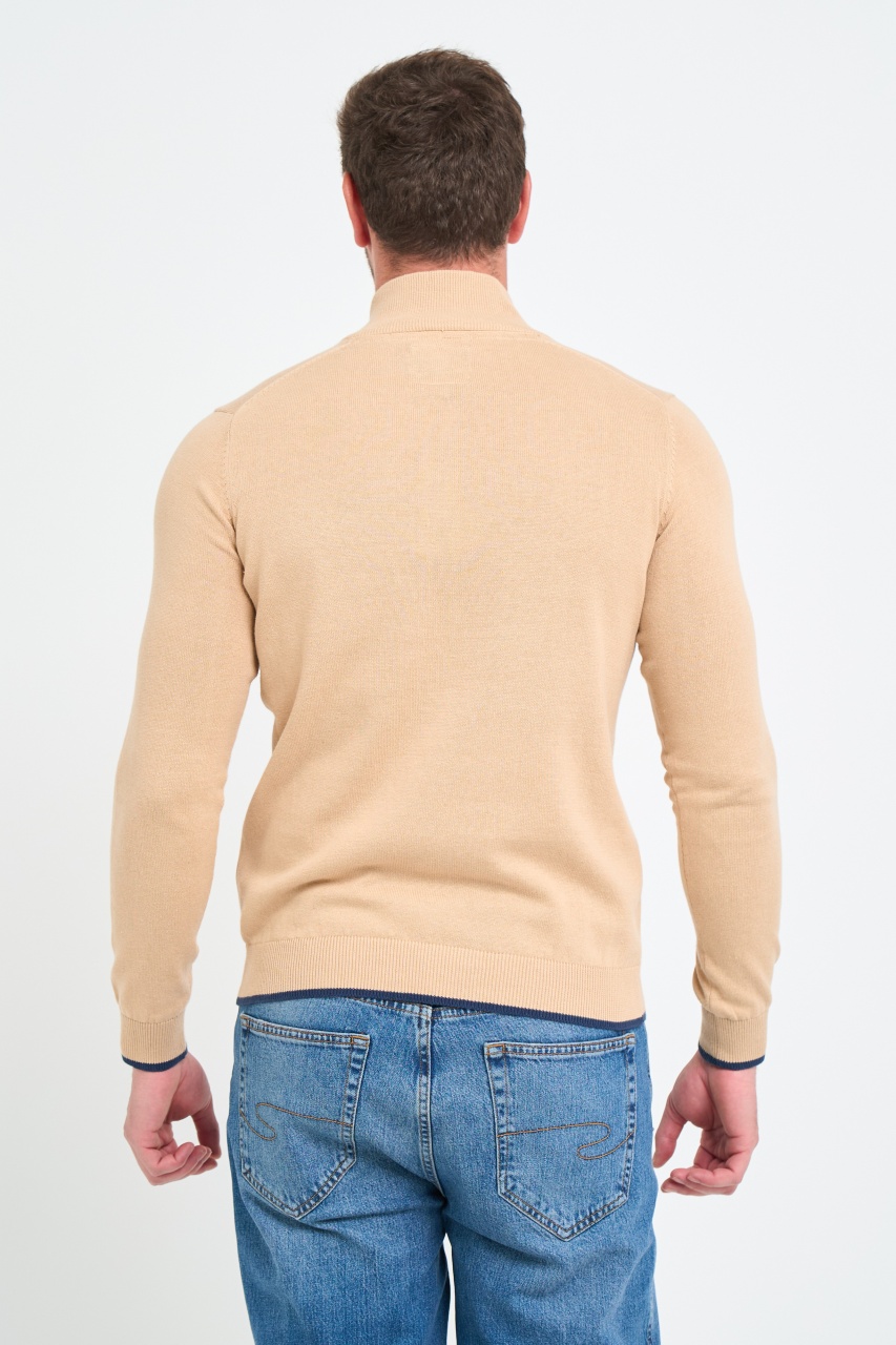 Lee Cooper - Pulover barbat cu fermoar la baza gatului