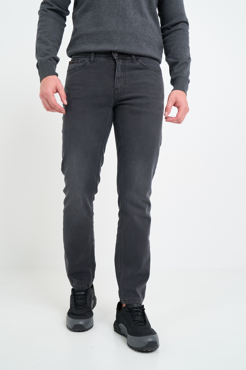 Kenvelo Blugi barbati super slim cu aspect decolorat