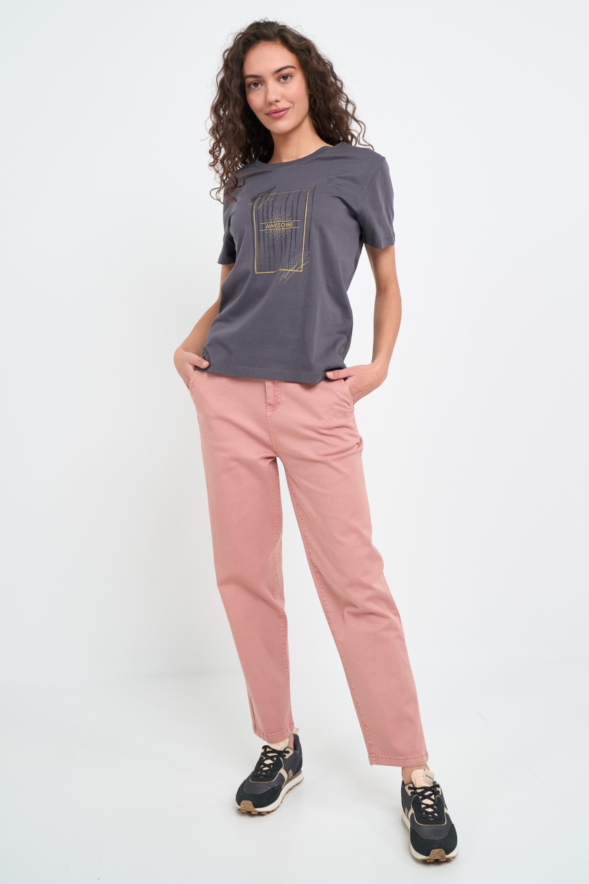 Kenvelo - Pantaloni dama cu buzunare oblice