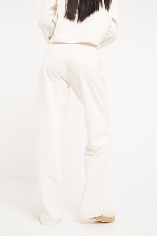 Kenvelo - Pantaloni sport dama de culoare uniforma - Img 3