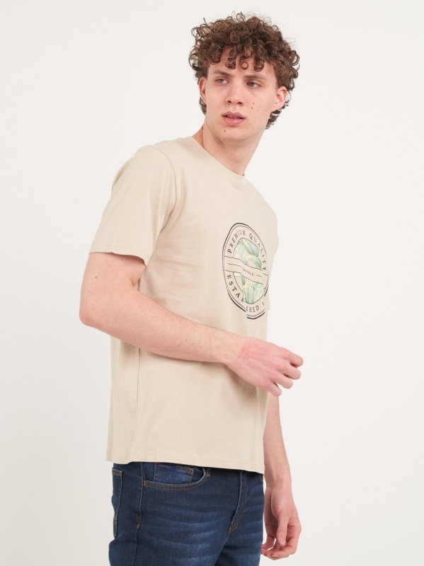 Kenvelo - Tricou barbat cu maneca scurta si imprimeu - Img 3