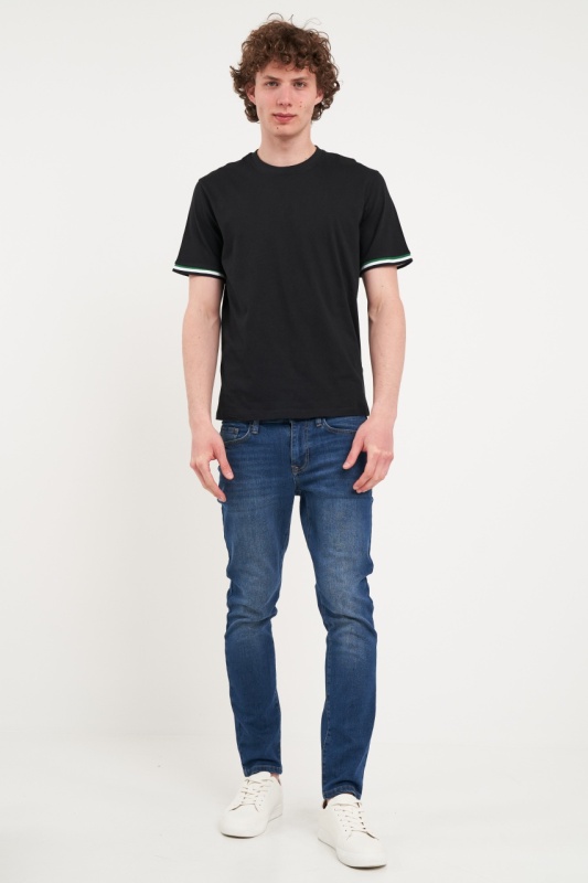 Kenvelo - Tricou barbat deculoare uniforma cu logo - Img 6