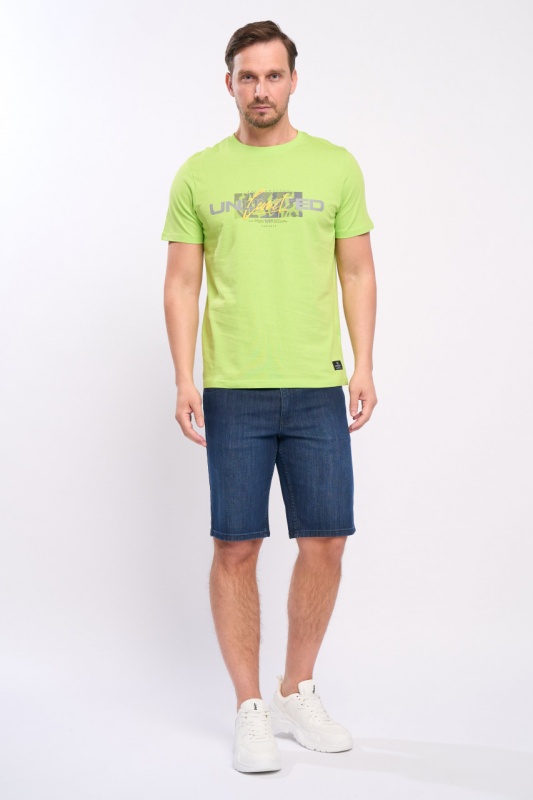 Kenvelo - Tricou cu maneca scurta barbat si imprimeu text - Img 7