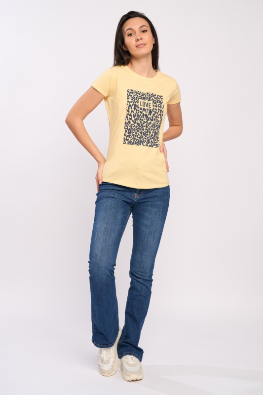 Kenvelo - Tricou maneca scurta de dama cu imprimeu text - Img 7