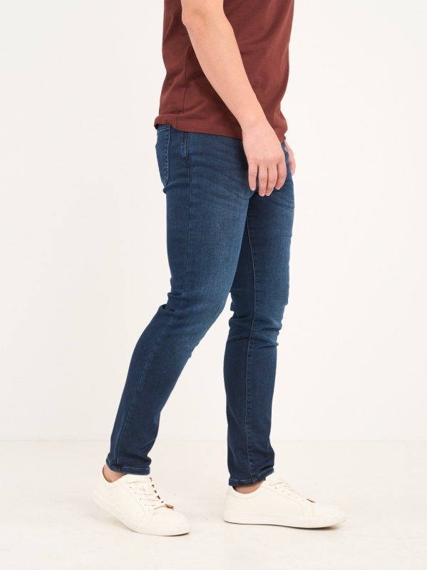 Lee Cooper - Blugi barbat slim cu aspect decolorat - Img 7