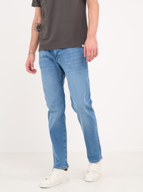 Lee Cooper - Blugi barbat straight de culoare deschisa - Img 6