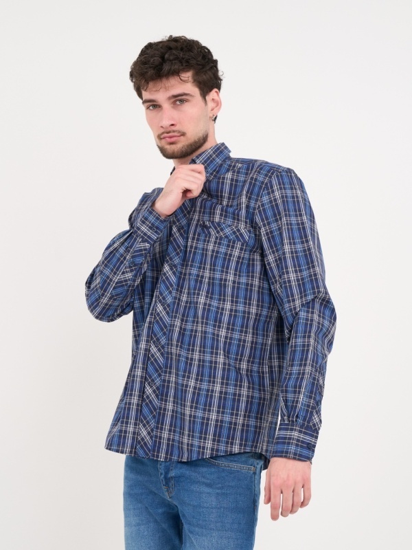 Lee Cooper - Camasa barbat cu maneca lunga si carouri - Img 9