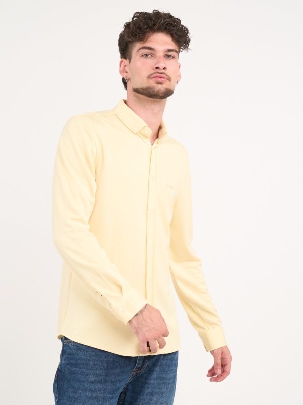 Lee Cooper - Camasa barbat maneca lunga de culoare uniforma - Img 5