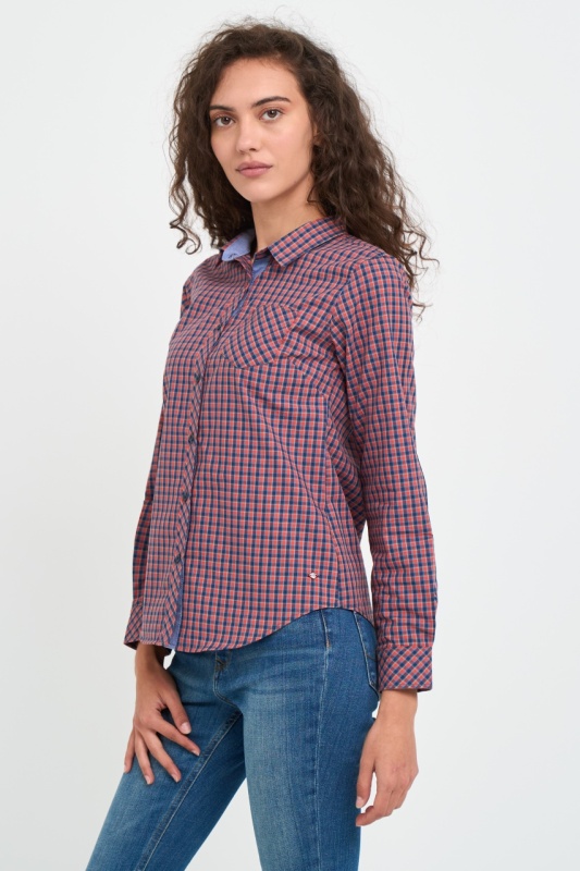 Lee Cooper - Camasa dama cu model in carouri mici - Img 6