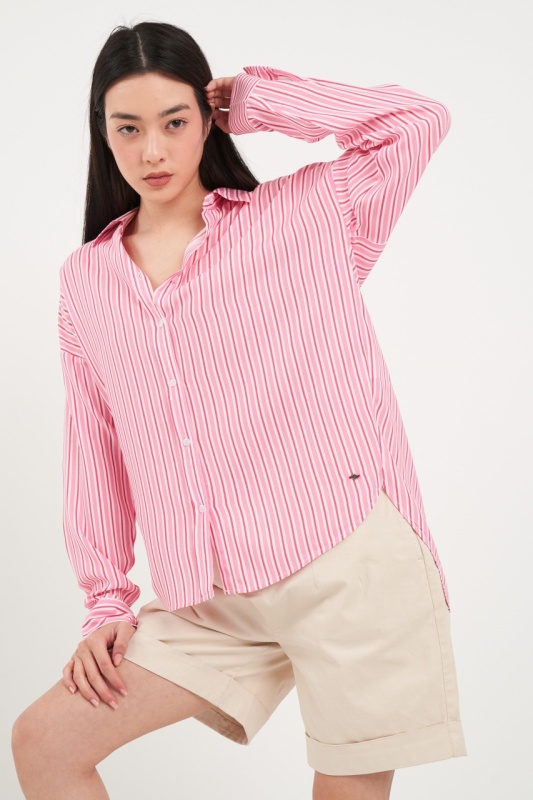 Lee Cooper - Camasa dama cu model in dungi - Img 3