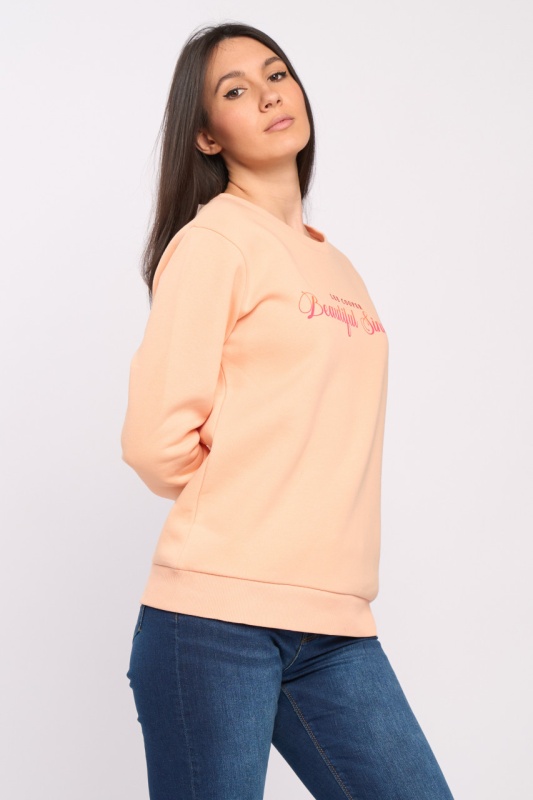 Lee Cooper - Hanorac dama cu mesaj si logo - Img 5