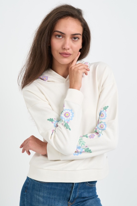 Lee Cooper - Hanorac dama cu model floral - Img 2