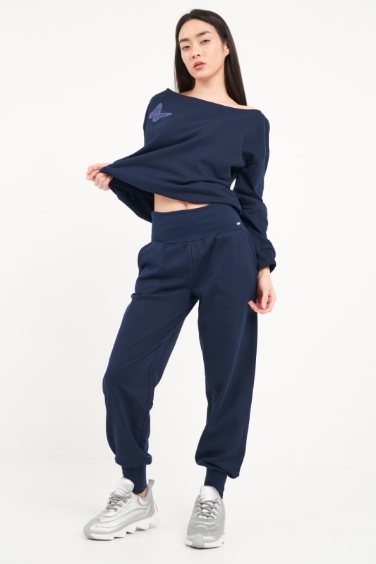 Lee Cooper - Hanorac dama de culoare uniforma cu detalii - Img 8