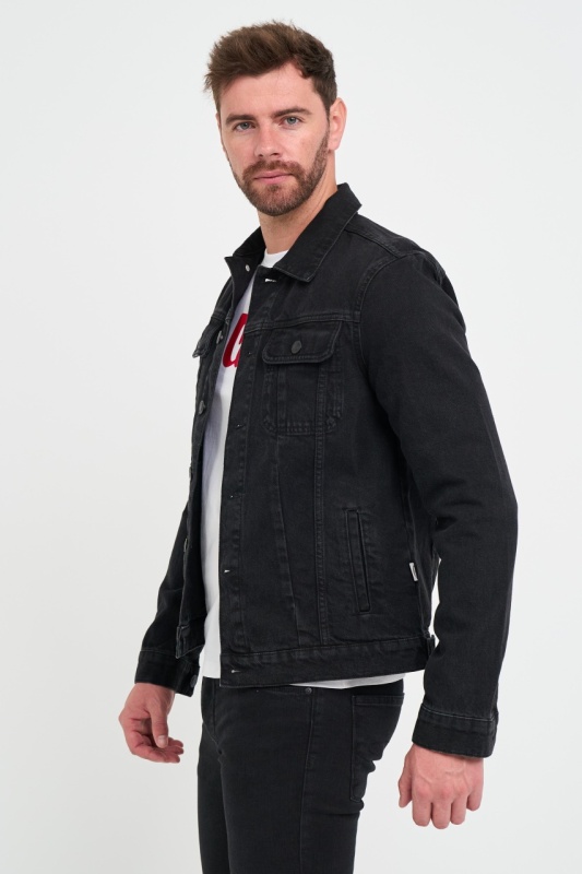 Lee Cooper - Jacheta barbat din denim cu buzunare - Img 9