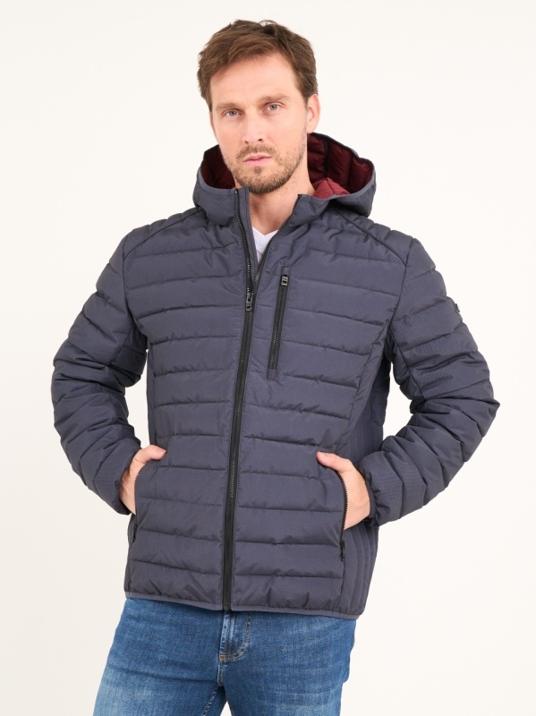 Lee Cooper - Jacheta barbat groasa cu gluga si buzunare - Img 5