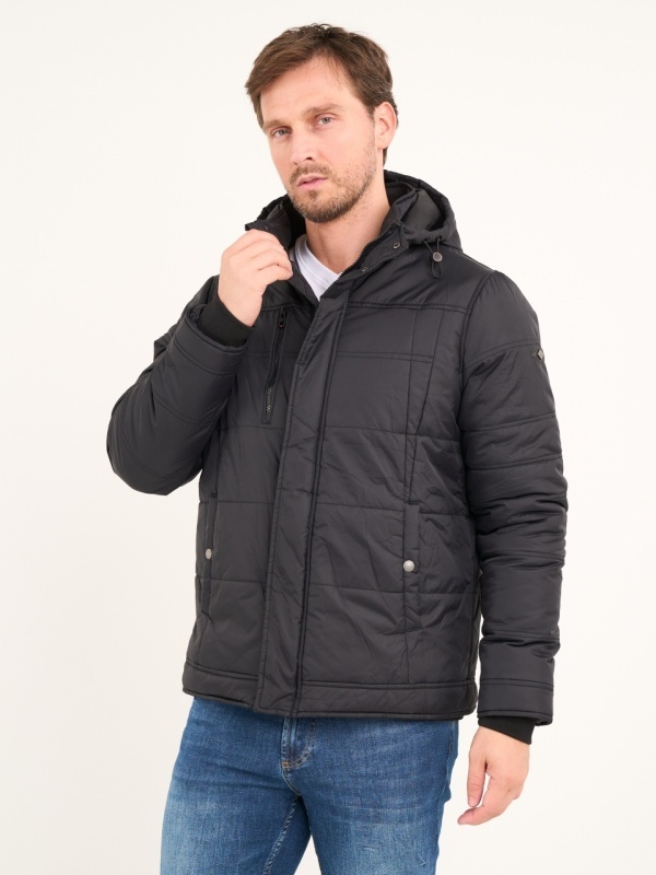 Lee Cooper - Jacheta barbat groasa cu gluga si buzunare - Img 6