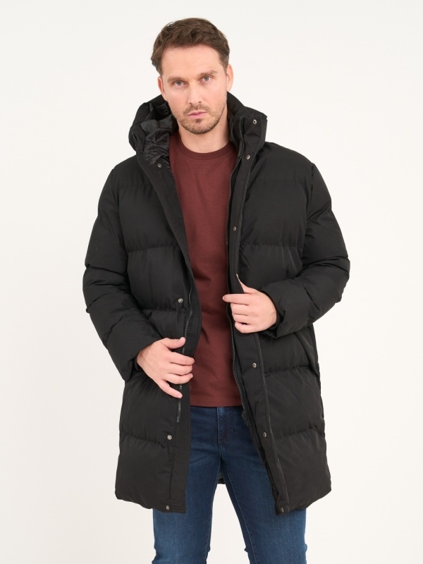 Lee Cooper - Jacheta barbat lunga cu buzunare si gluga - Img 9