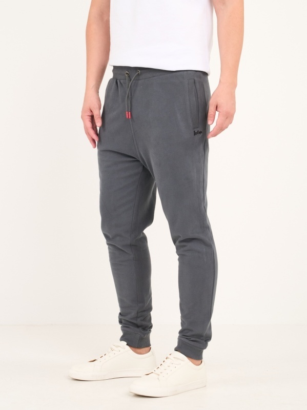 Lee Cooper - Pantaloni lungi barbat sport de culoare uniforma - Img 4