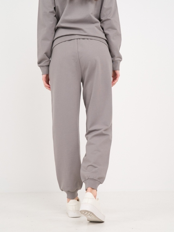 Lee Cooper - Pantaloni sport dama cu buzunare si logo aplicat - Img 5