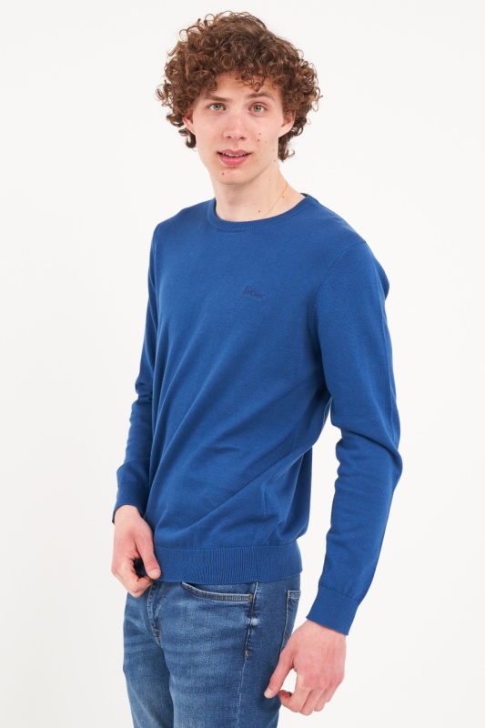 Lee Cooper - Pulover barbat de culoare uniforma - Img 2