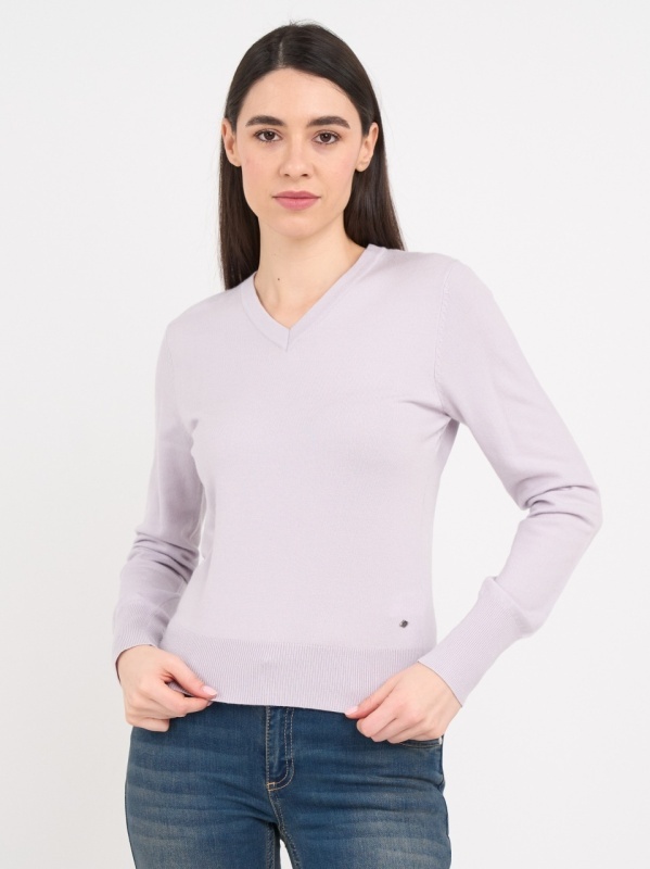 Lee Cooper - Pulover dama cu maneca lunga si detalii logo - Img 7