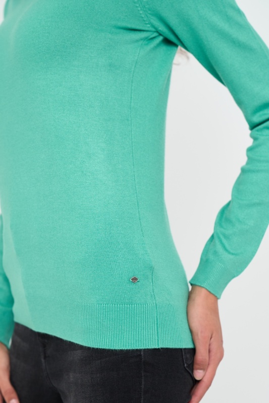 Lee Cooper - Pulover dama de culoare uniforma - Img 3