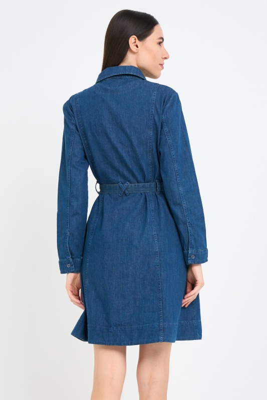 Lee Cooper - Rochie dama din denim cu buzunare - Img 6