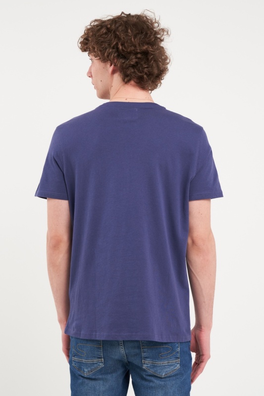 Lee Cooper - Tricou barbat cu buzunar si logo - Img 2