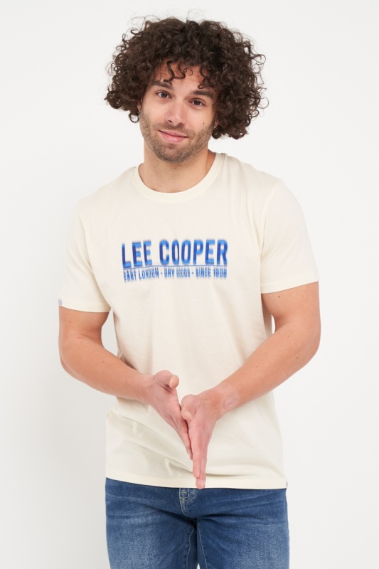 Lee Cooper - Tricou barbat cu imprimeu logo - Img 4