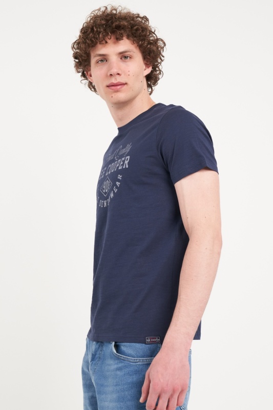 Lee Cooper - Tricou barbat cu imprimeu logo - Img 5