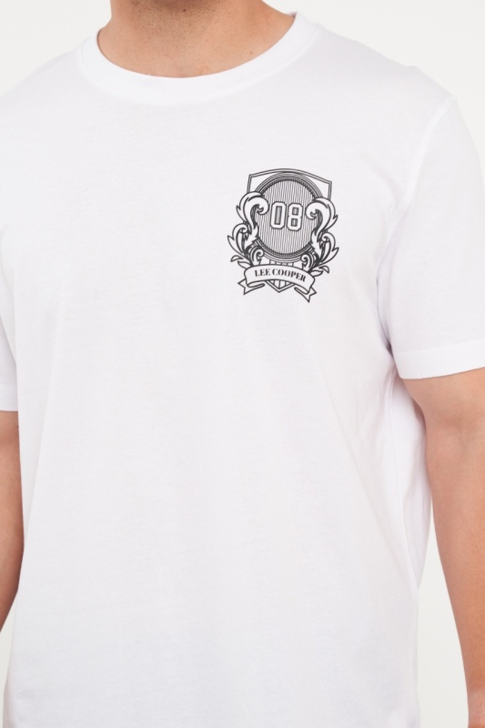 Lee Cooper - Tricou barbat cu imprimeu logo - Img 2