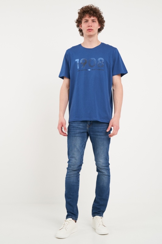 Lee Cooper - Tricou barbat cu imprimeu logo - Img 2