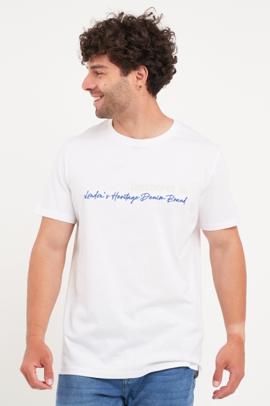 Lee Cooper - Tricou barbat cu imprimeu logo - Img 4