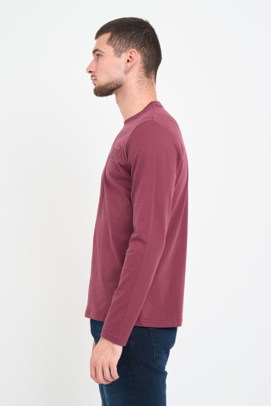 Lee Cooper - Tricou barbat cu maneca lunga cu logo - Img 7