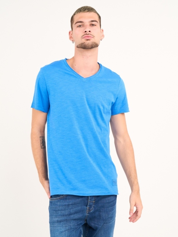 Lee Cooper - Tricou barbat cu maneca scurta de culoare uniforma - Img 5