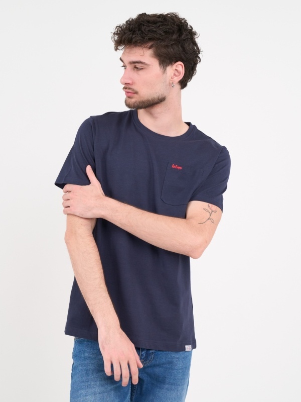 Lee Cooper - Tricou barbat cu maneca scurta si buzunar - Img 7