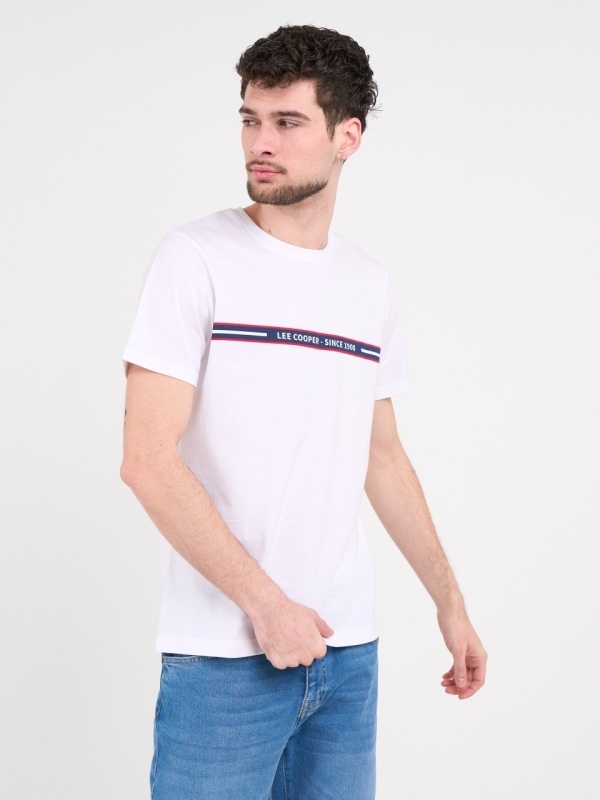 Lee Cooper - Tricou barbat cu maneca scurta si detalii grafice - Img 7