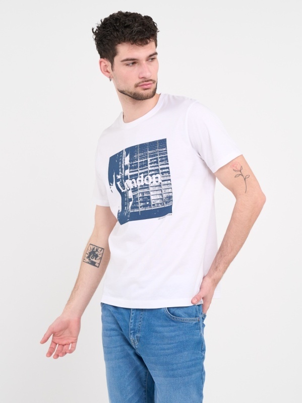 Lee Cooper - Tricou barbat cu maneca scurta si imprimeu grafic - Img 5
