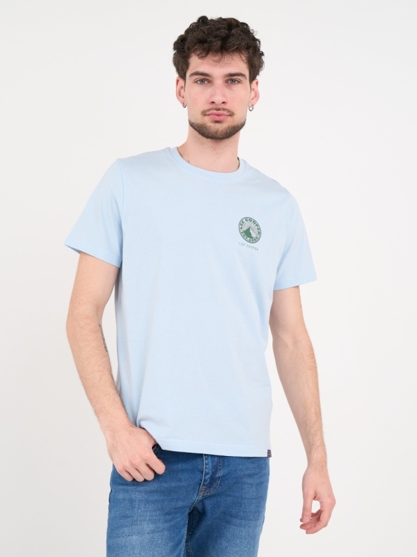 Lee Cooper - Tricou barbat cu maneca scurta si imprimeu grafic - Img 8