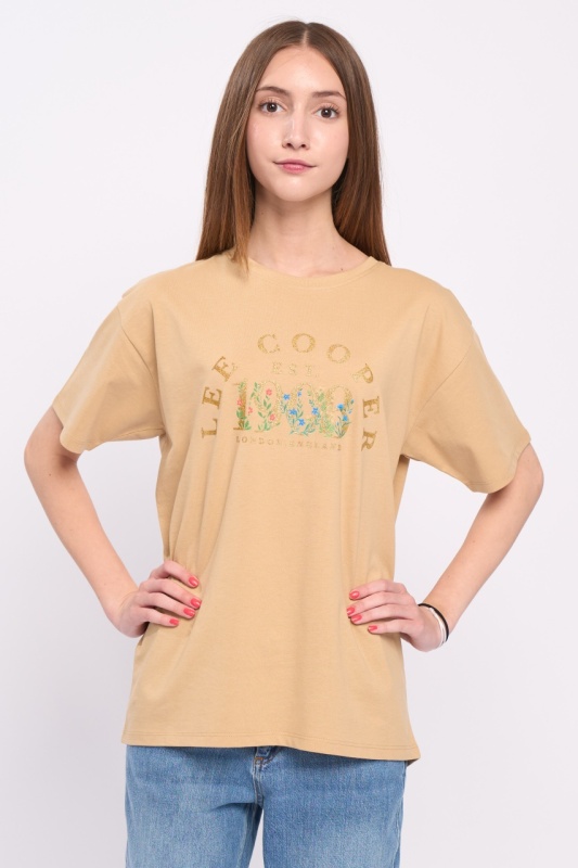 Lee Cooper - Tricou dama cu detalii logo - Img 4
